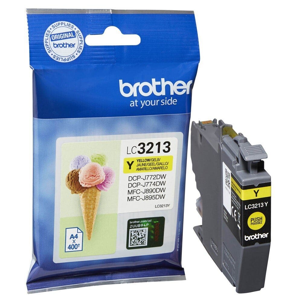 Original Brother Druckerpatrone LC3213 Y / LC-3213 Y Yellow Original Brother Druckerpatrone LC3213 Y / LC-3213 Y Yellow