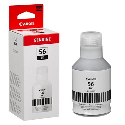 Original Canon GI-56BK / 4412C001 schwarz Tintenflasche 170ml ✅ Original Canon GI-56BK / 4412C001 schwarz Tintenflasche 170ml ✅