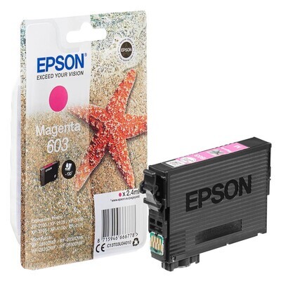 Epson 603 / T03U3 Magenta Druckerpatrone / C13T03U34010 ✅ Epson 603 / T03U3 Magenta Druckerpatrone / C13T03U34010 ✅