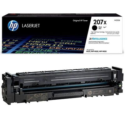 Original HP Toner 207X  Black / W2210X