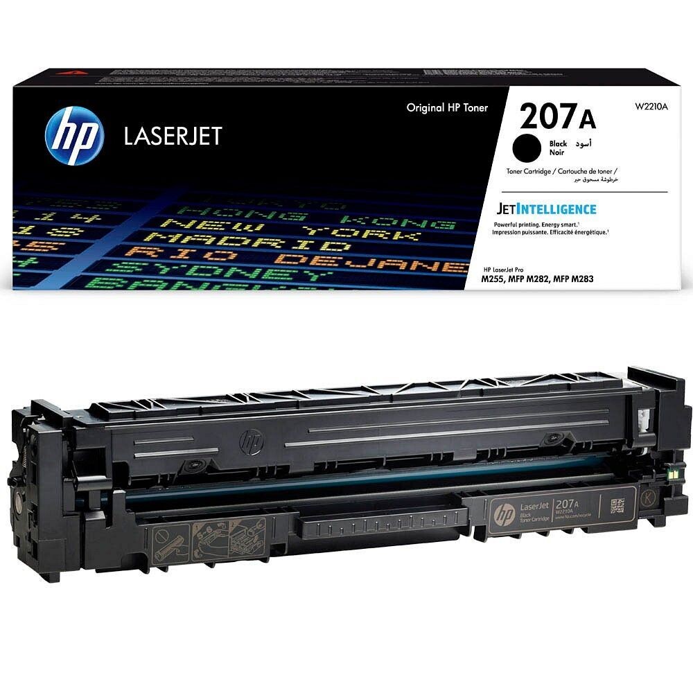 HP Toner 207A schwarz / W2210A  ca. 1350 Seiten ✅