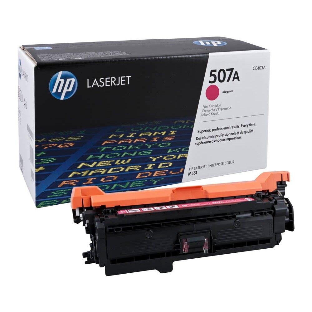 Original HP Toner 507A Magenta / CE403A
