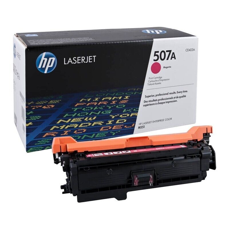Original HP Toner 507A Magenta / CE403A