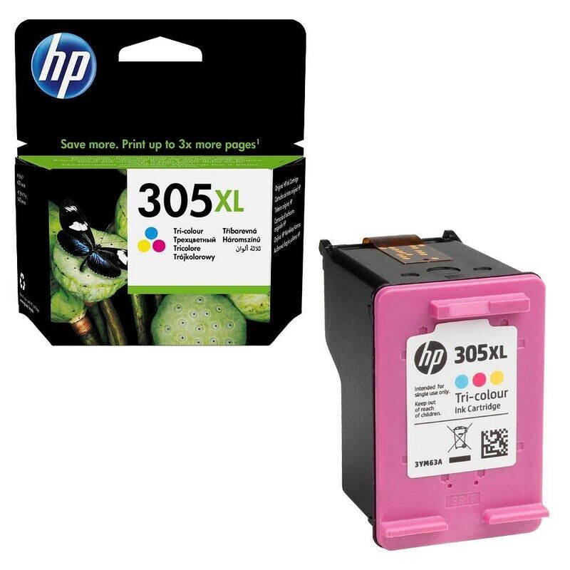 HP Druckerpatrone HP305 XL  Color / 3YM63AE ca. 200 Seiten ✅