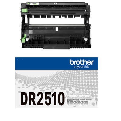 Brother DR-2510 / DR2510 Bildtrommel Schwarz Original Top Druckqualität ✅ Brother DR-2510 / DR2510 Bildtrommel Schwarz Original Top Druckqualität ✅