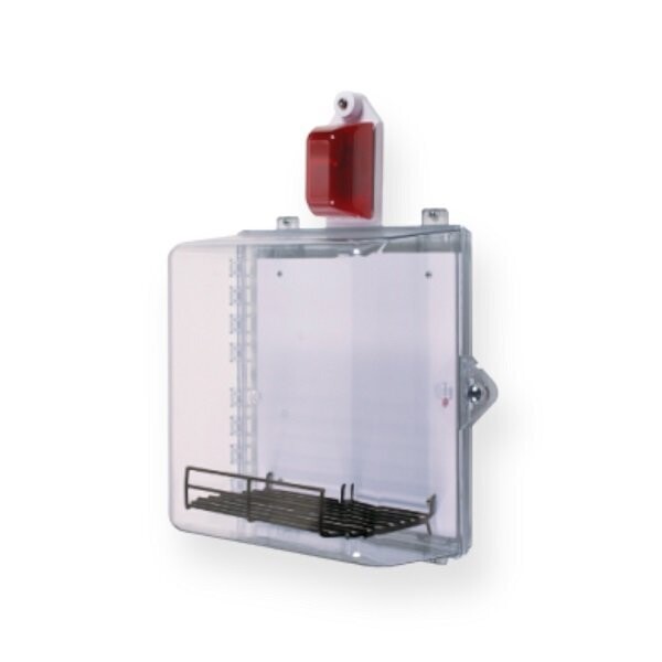 STI-7535AED AED-beschermkast met flits-/sirene-alarm en duimvergrendeling