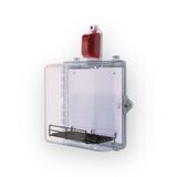 STI 7535AED/HTR/INT beschermkast met verwarming, alarm en strobe