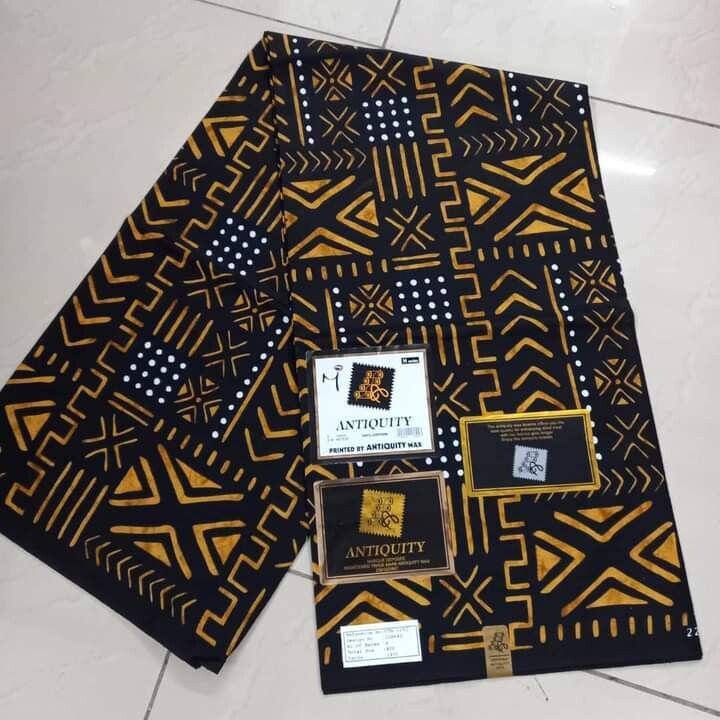 Pagne africain motif bogolan