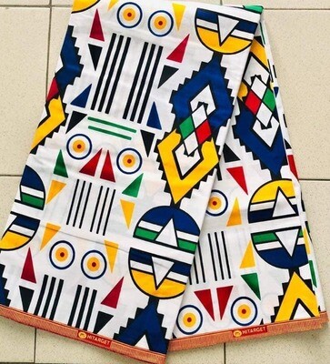 Pagne africain motif sud africain