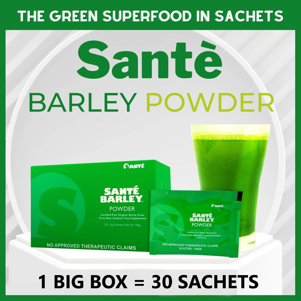 Santé Pure Barley Juice (3gms x 30sachets)