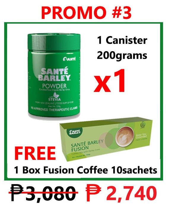 PROMO #3 (Worth P3,080 Product Value)