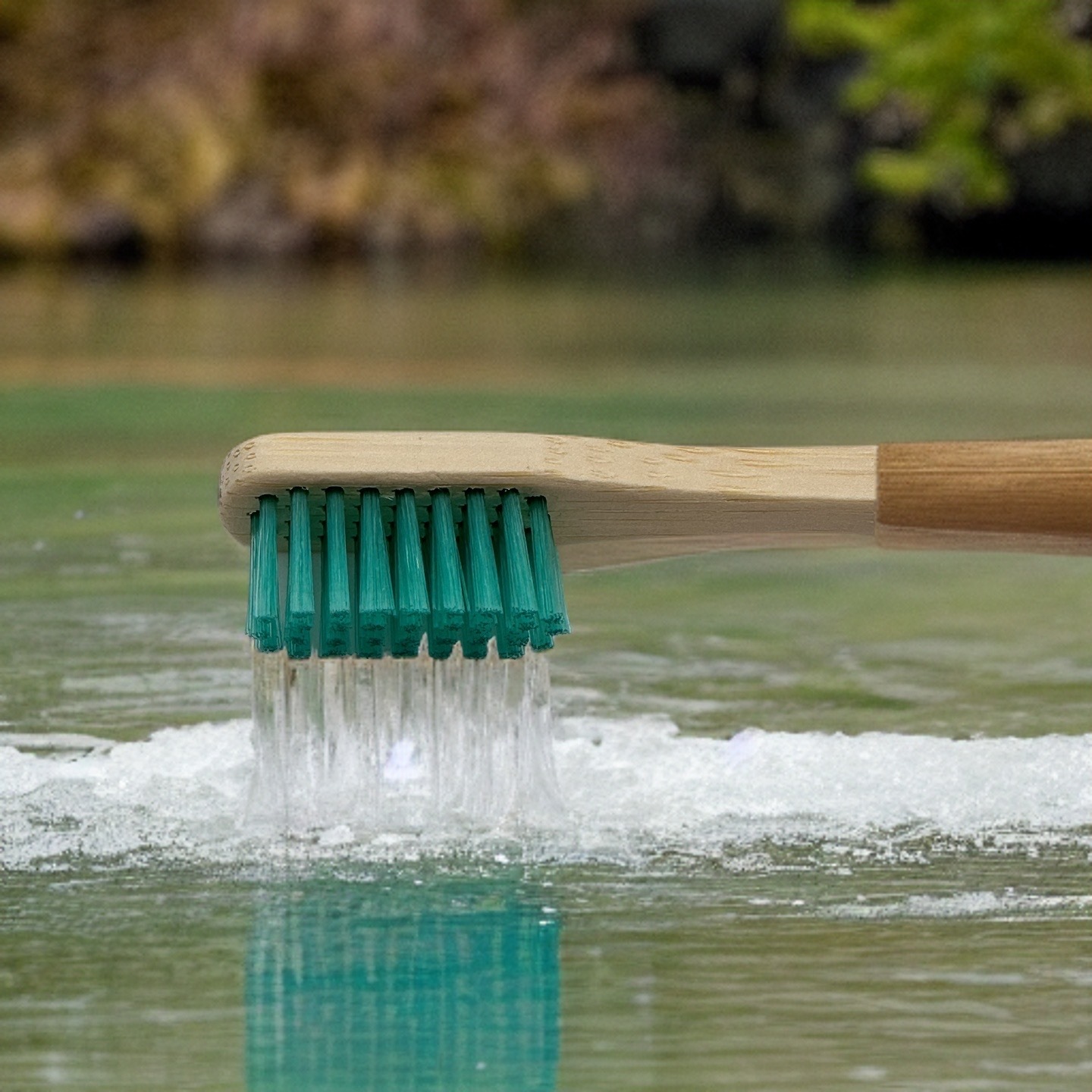 Bambus Zahnbürsten 4er Set
