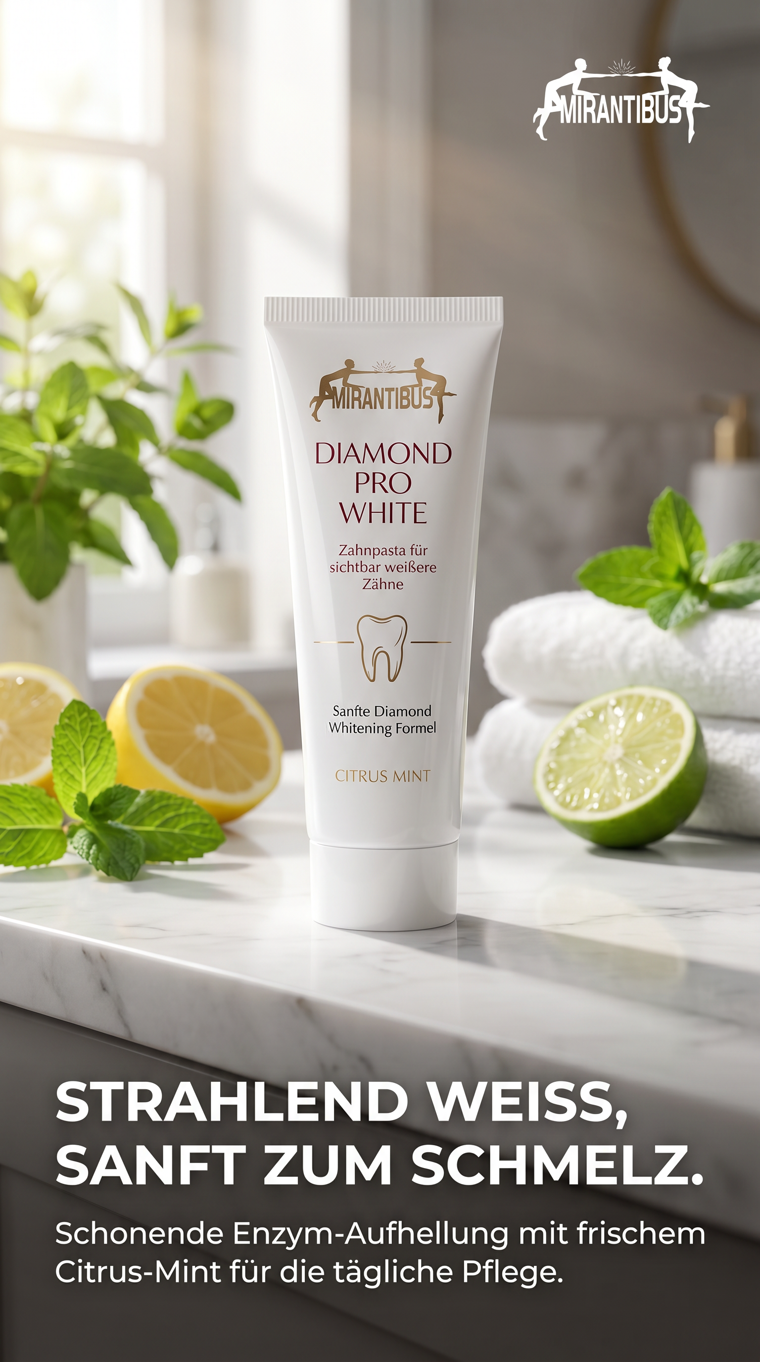 Mirantibus Diamond Pro White Zahnpasta – 50 ml