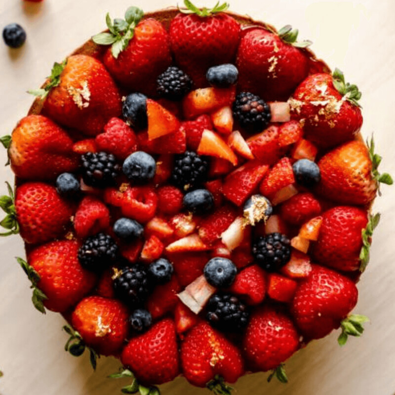 Cheesecake Frustos Rojos
