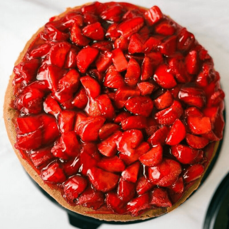 Cheesecake con fresas