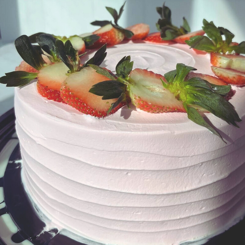 Pastel Tres Leches Fresa