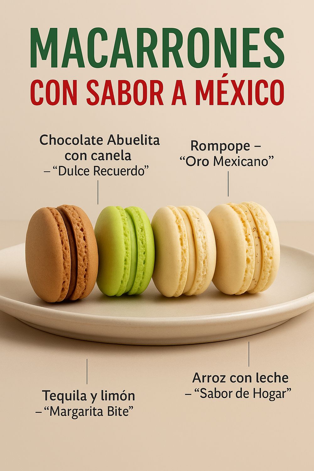 Curso Macarrones- Sabor a Mexico