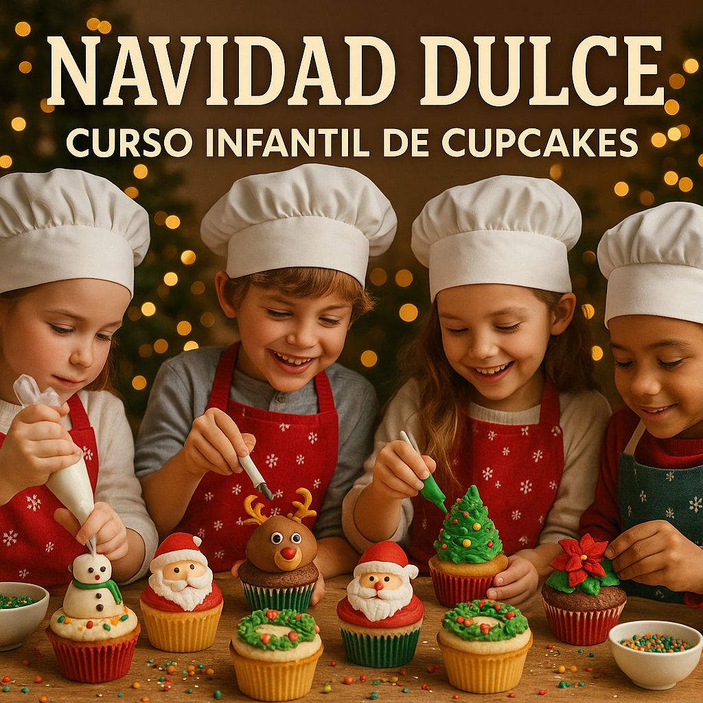 Navidad Dulce – Curso Infantil de Cupcakes