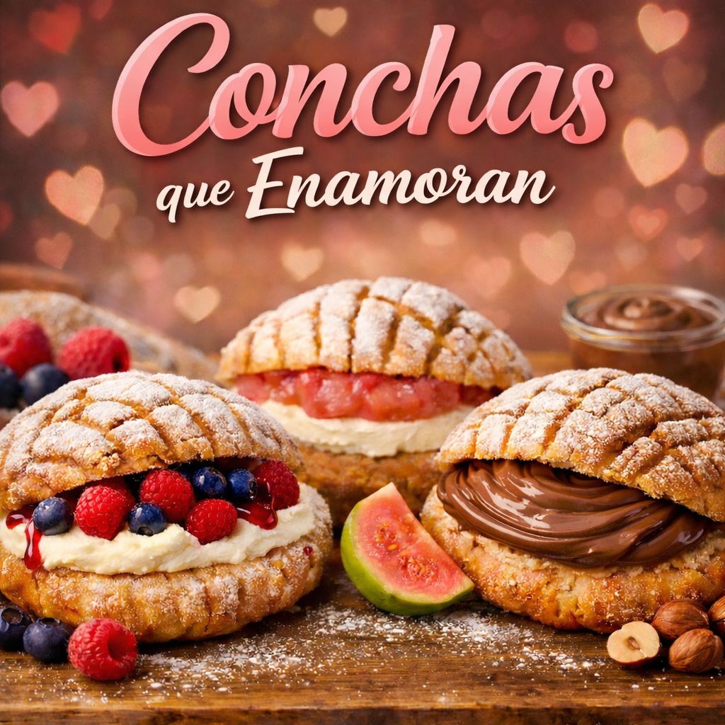 Curso; Conchas Rellenas que Enamoran