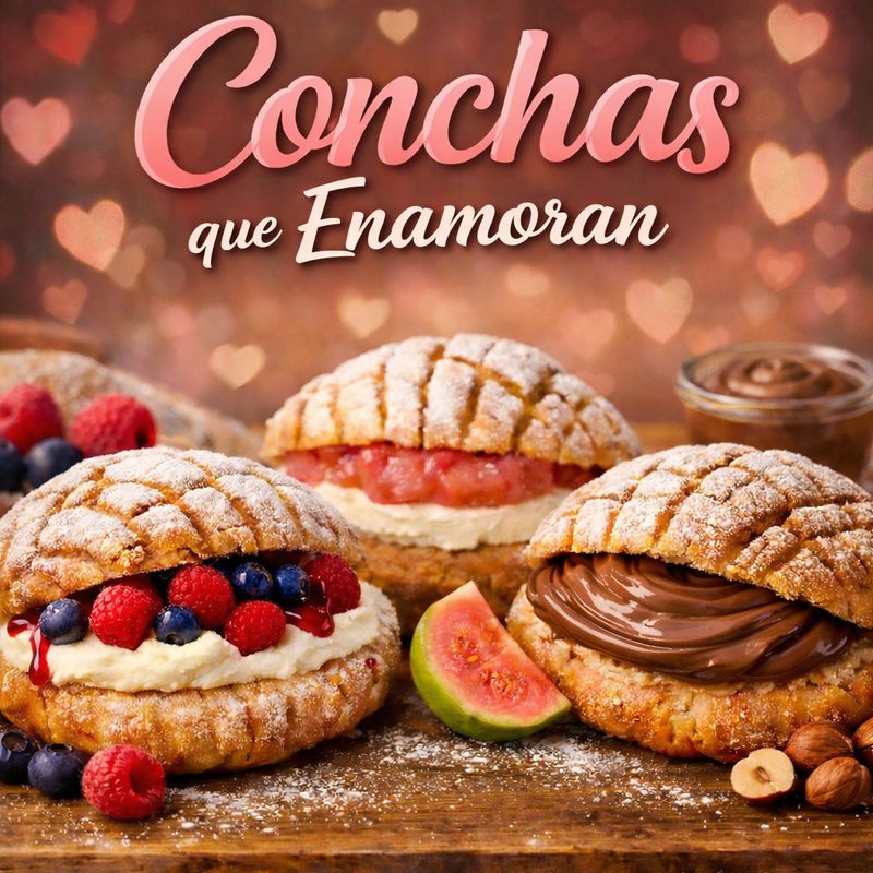 Curso; Conchas Rellenas que Enamoran