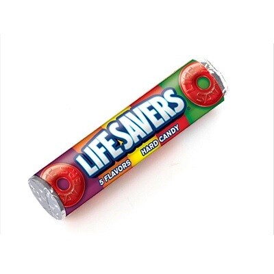 CANDY-LIFESAVERS 5 FLAVOURS 32G - ONE ROLL