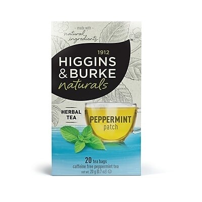 TEA BAGS-HIGGINS &amp; BURKE NATURALS, PEPPERMINT (30389)