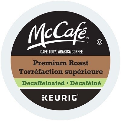 COFFEE-K CUP MCCAFE PREMIUM ROAST DECAF 12/BX
