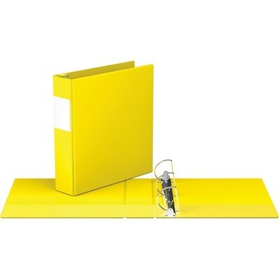 BINDER-ESSENTIAL 2300 2&quot; D-RING, YELLOW
