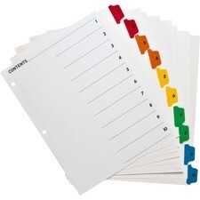 SPARCO COLOR CODED INDEX SYSTEM 21902