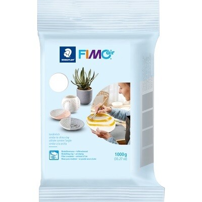 MODELLING CLAY-FIMO AIR HARDENING 1KG, WHITE