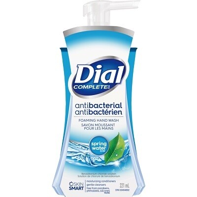 HAND SOAP-DIAL PUMP, FOAMING 221ML, SPRING WATER