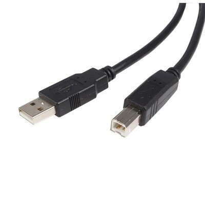 USB CABLE-STARTECH M/M 6FT BLACK