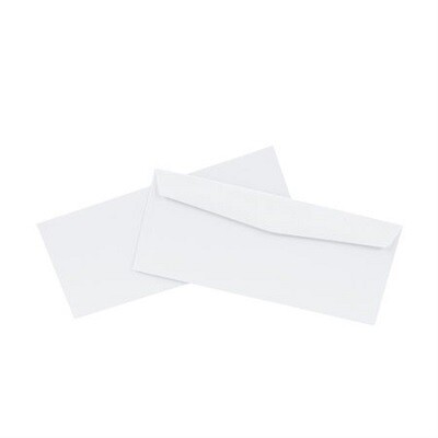 ENVELOPE-#9 WHITE, SIDE SEAM, 500/BOX -0900440FSCSNL