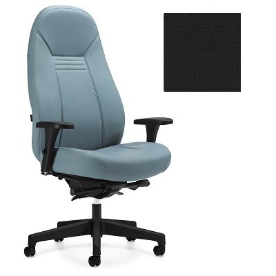 CHAIR-MULTI-TILTER OBUSFORME COMFORT XL EH WD.HIGH BK, ECHO