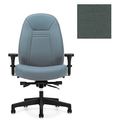 CHAIR-SYNCHRO TILTER OBUSFORME COMFORT XL HIGH BACK,IRONWRK