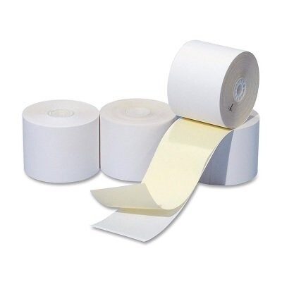 ADD ROLL-2-PLY NCR 2-1/4&quot; X 3&quot; (100&#39;) WHITE/CANARY