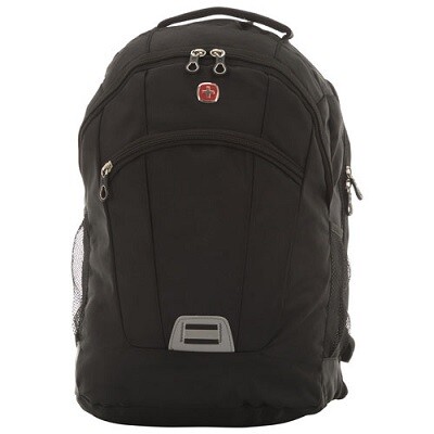 BACKPACK-SWISSGEAR, UP TO 17.3&quot; LAPTOP, SIDE LOAD, BLACK