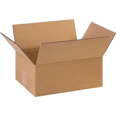 BOX-SHIPPING, CORRUGATED 11-3/4 X 8-3/4 X 4-3/4 KRAFT