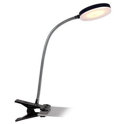 LAMP-CLAMP ON LED, SPORT, BLACK