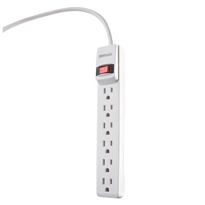 SURGE PROTECTOR-6 OUTLET HOME/OFFICE 560 JOULES