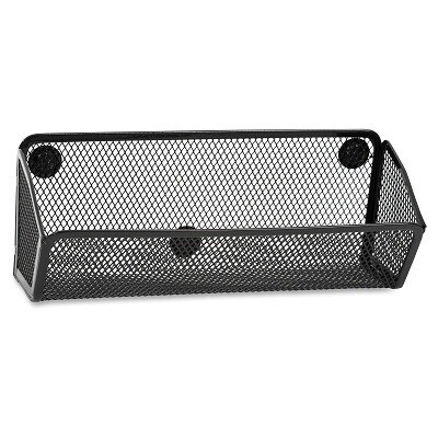 MARKER BOARD SUPPLIES CADDY-MAGNETIC, BLACK MESH