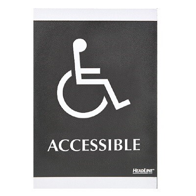 SIGN-CENTURY SERIES 6X9 WHEELCHAIR ACCESSIBLE