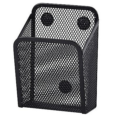 MARKER BOARD SUPPLIES CUP-MAGNETIC, BLACK MESH