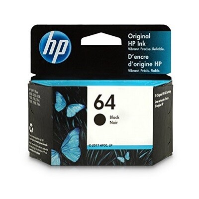 INKJET CARTRIDGE-HP #64 BLACK