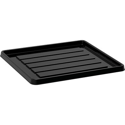 BOOT TRAY-STOREX, SMALL 12&quot; X 11&quot;, BLACK