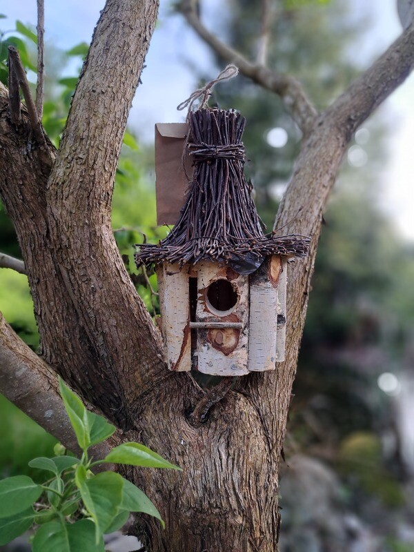 Vogelhäuschen &quot;Hexenhütte&quot;