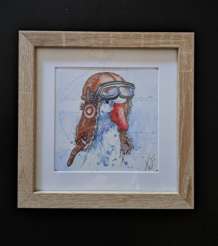 Tierbild &quot;Piloten-Gans&quot;