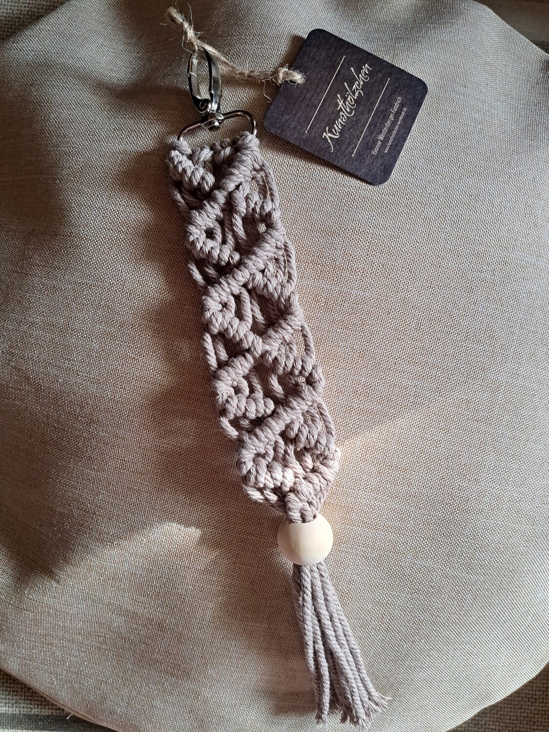 Makramee-Anhänger (braun)