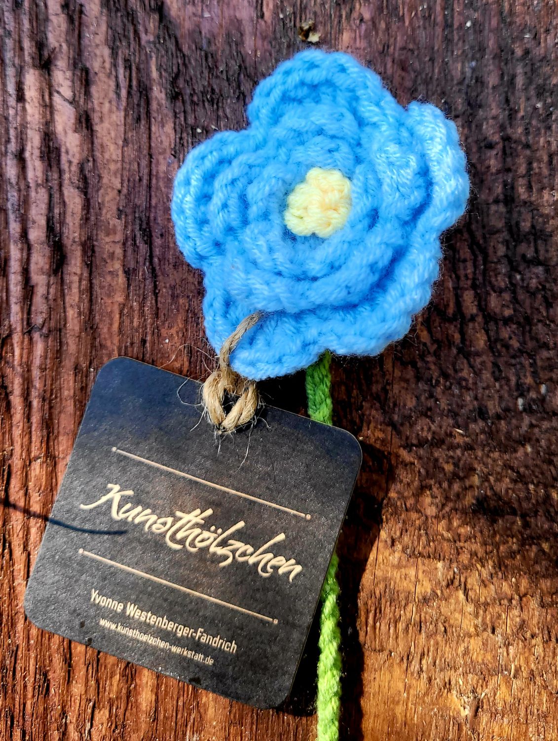 Lesezeichen &quot;Blaues Wunder&quot;