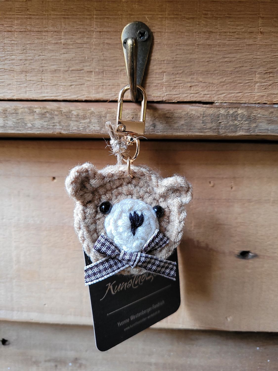 Schlüsselanhänger &quot;Karamell Bär&quot;